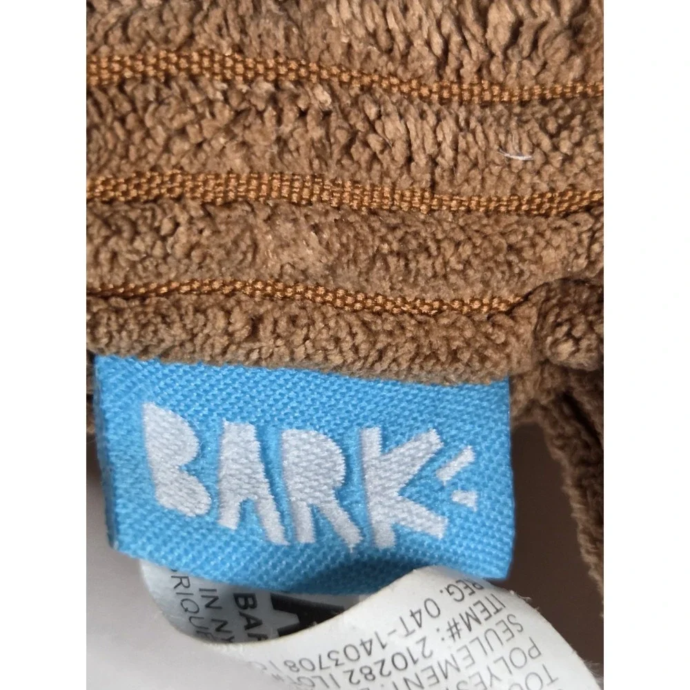 Bark Box A'Hound the Campfire Squeakaway Camp Crinkle Plush Sz M/L Dog Toy